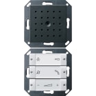 GIRA - Svarapparat System 55 hvit antrasitt