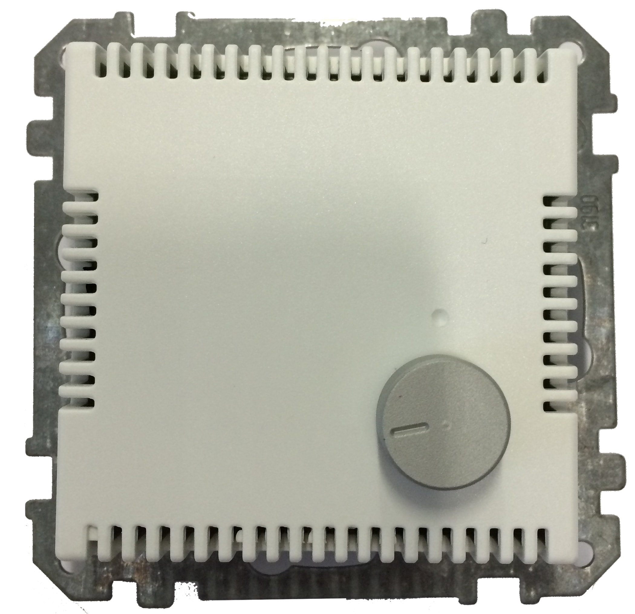 Function - KNX termostat for innfelling. Med ratt. Hvit