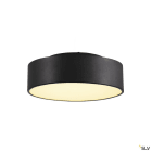 SLV - MEDO 30, takarmatur, LED, 3000 K, sort, 1-10 V