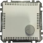 Function - KNX termostat for montering påvegg. Uten ratt. Hvit