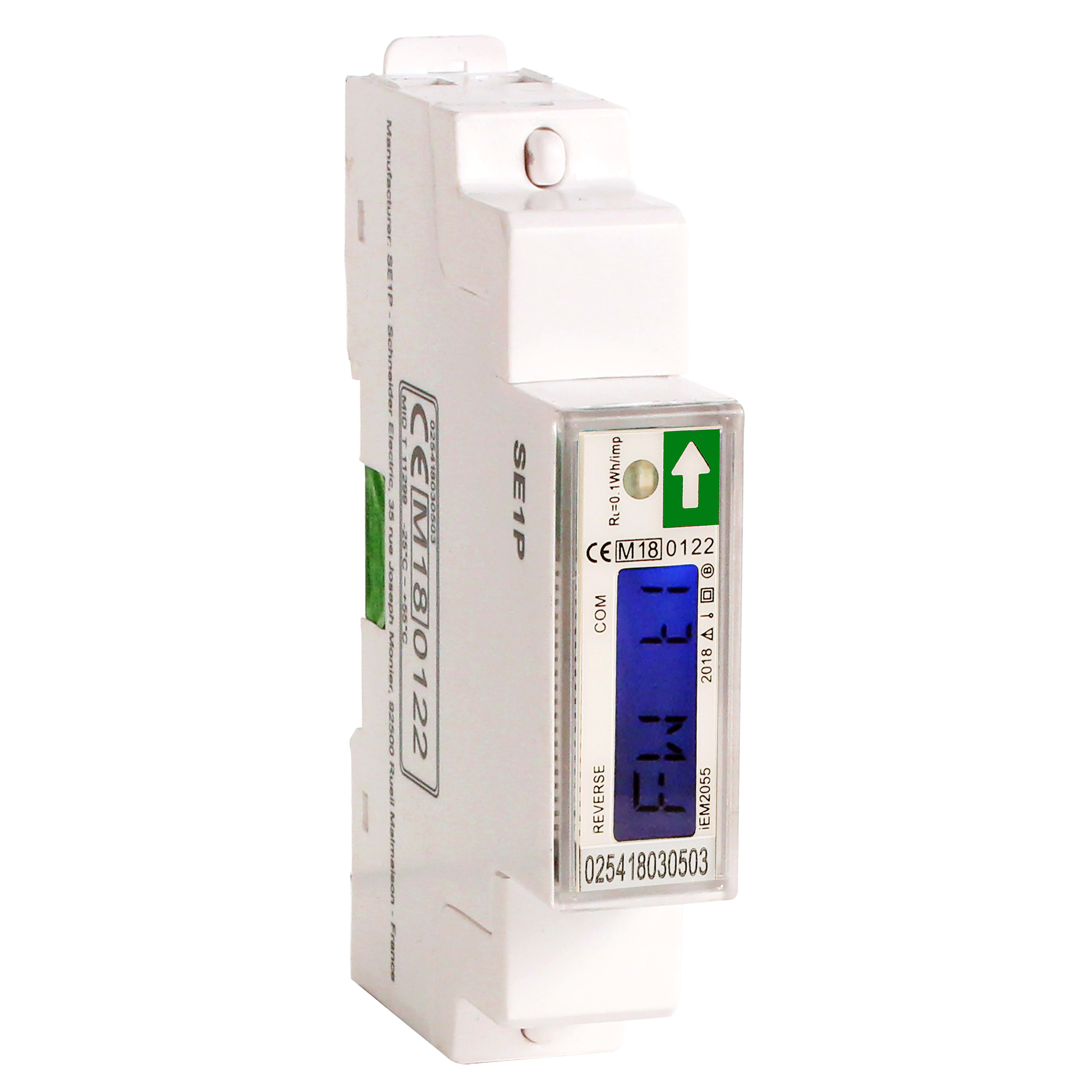 Schneider Electric - iEM2055 kWh 45A 1f Modbus MID