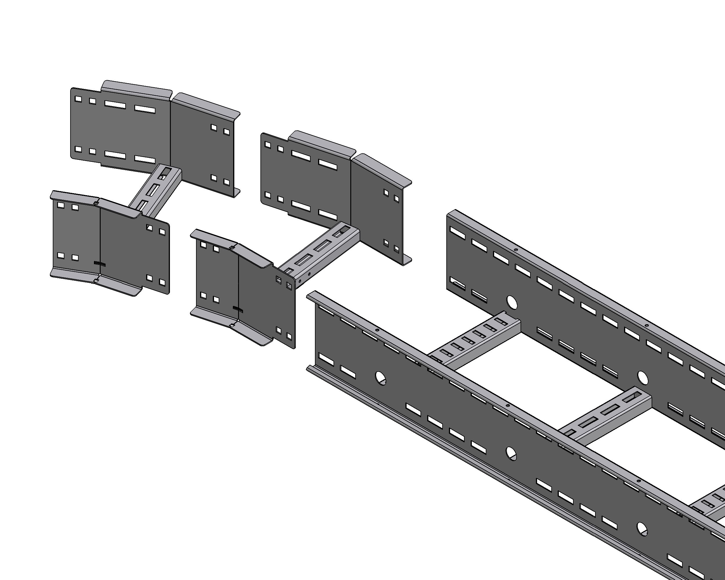 Øglænd system - BEND OE100-15-600 R600 SS