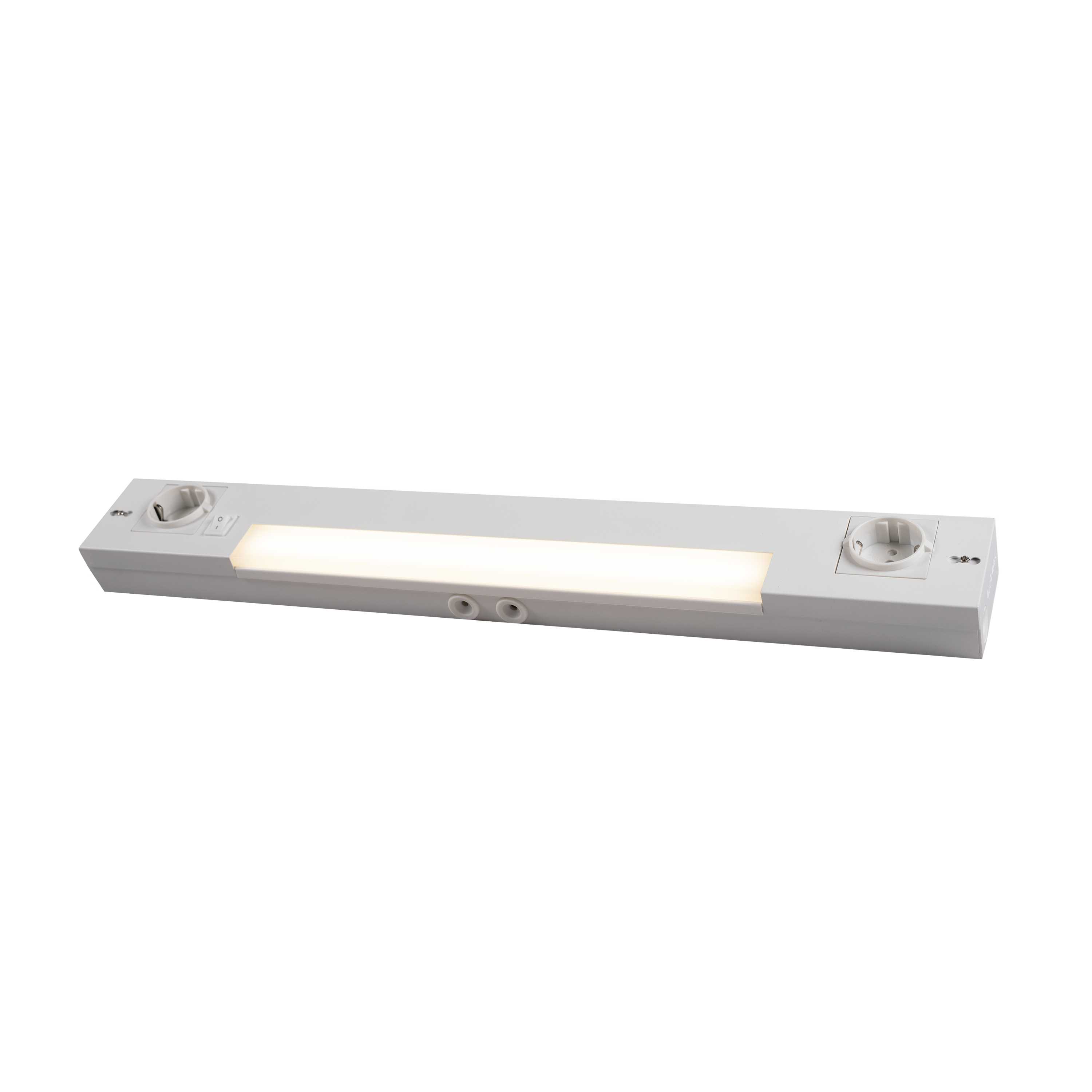 Hide-a-lite - Overskaparmatur Kitchen Line Hvit 2700K/3000K 580 mm, 730/750 lm, Ra90, 8W. Inkl. fasedim + stikk.