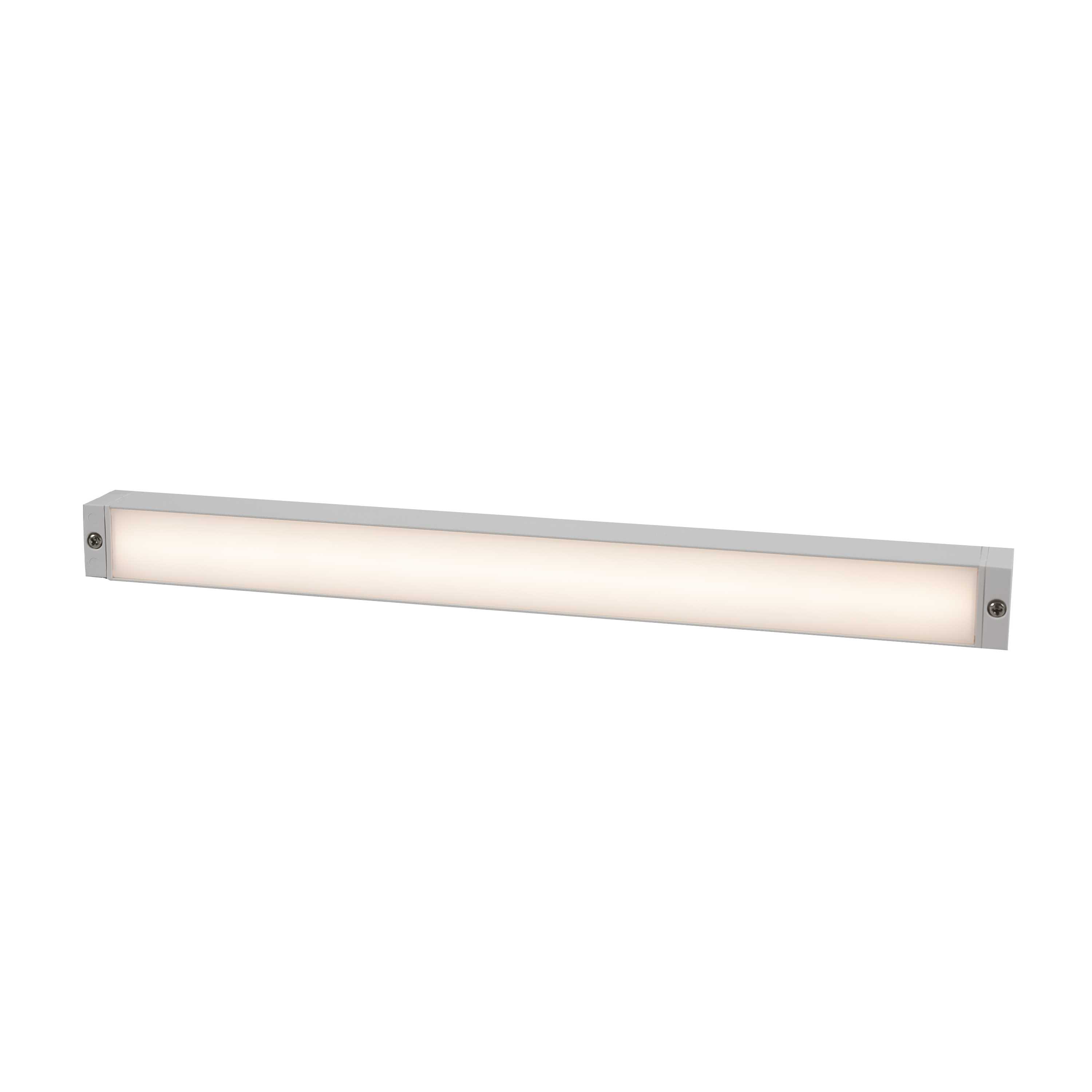 Hide-a-lite - LED-list Shelf Line 230V Hvit 3000K 300 DIM, 480lm, Ra90, 110°, 6W. Integrert fasedimbar driver.