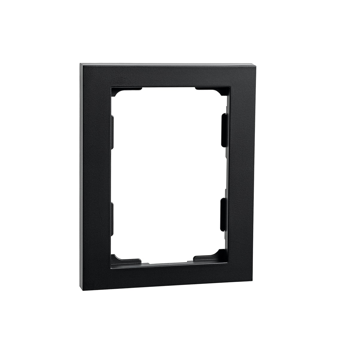 SG Armaturen - RAMME 1-HULL x 1,5 SORT FOR HALVANNEN BOKS