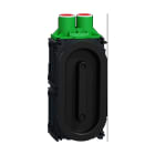 Schneider Electric - Multifix brannboks dobbel for 12mm platetykkelse. Leveres med 2 rørinnføringer