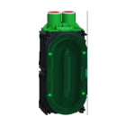 Schneider Electric - Multifix dobbel veggboks for 12mm platetykkelse. Leveres med 2 rørinnføringer.