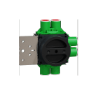 Schneider Electric - Brannboks 1M 24-39mm 6-rør F Multifix brannboks enkel for