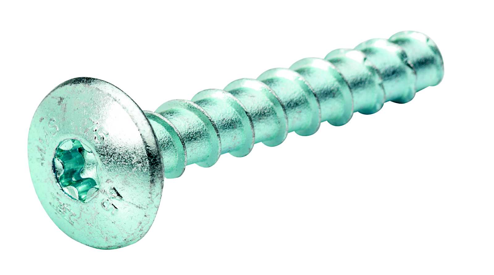 Wibe Group - Thorsman betongskrue MM-S MS 7,5x45MM (FZB) Panhead T30, pakke av 50