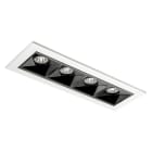 SG Armaturen - INSPIRE R 150 HVIT 2700-6500K TW LEDDIM 8W,RA98, SDCM 2, Class II SELV, IP20, IK10, L90/B10 100,000