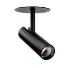 SG Armaturen - TUBE MICRO R SORT 2700K 15W 680lm, IP20, CLASS II, RA>98, SDCM 2, L90/B10 50,000