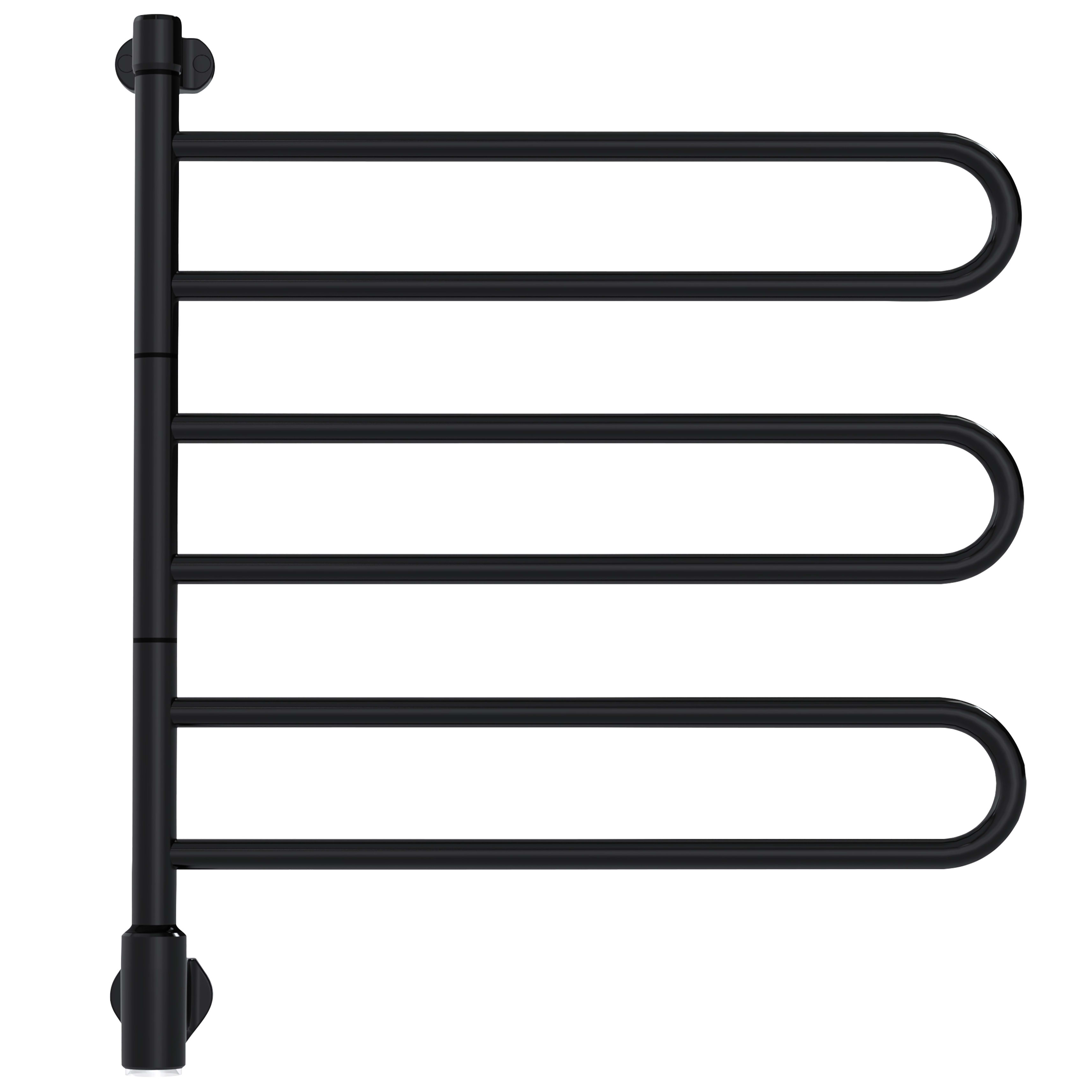 Volution - Håndkletørker Flex U 3/650 M2 SORT RUSTFRITT STÅL