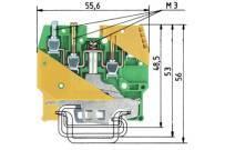 Wieland Electric GmbH - Jordklemme, Skruklemme, WK, 4D/2SLU DOBB.VO