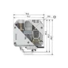 Wieland Electric GmbH - Rekkeklemme, Skruklemme, WKN, 70/U -VO