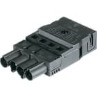 Wieland Electric GmbH - GST 4P kont HAN fjær Sort