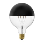 Nortronic - TPFS G125 Black E27 200lm DIM 818 4W TOPPFORSPEILET DEKOR