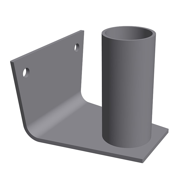 Vik Ørsta AS - ARMATURFESTE VEGG STUSS Ø=60MM RAL9005