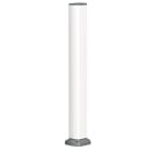 Schneider Electric - OL45 Uttakspost 70cm 1s hv Tom ensidig - polar hvit - 70 cm