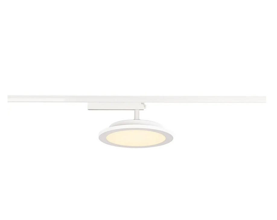 SLV - PANEL TRACK RUND 1T HV 18W/930 SKINNESPOT 1-TENNING