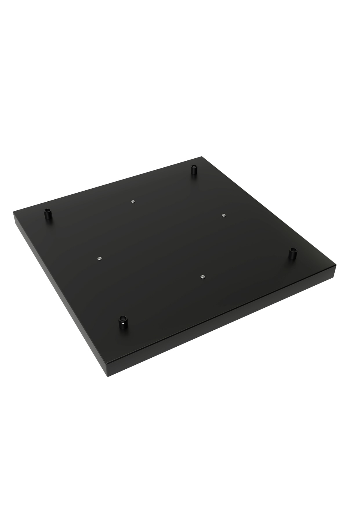 Nortronic - Takplate Matt sort 4 hull 400 x 400mm