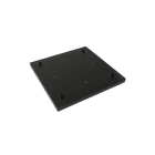Nortronic - Takplate Matt sort 4 hull 400 x 400mm
