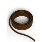 Nortronic - Creation Tekstilkabel 3m Brun