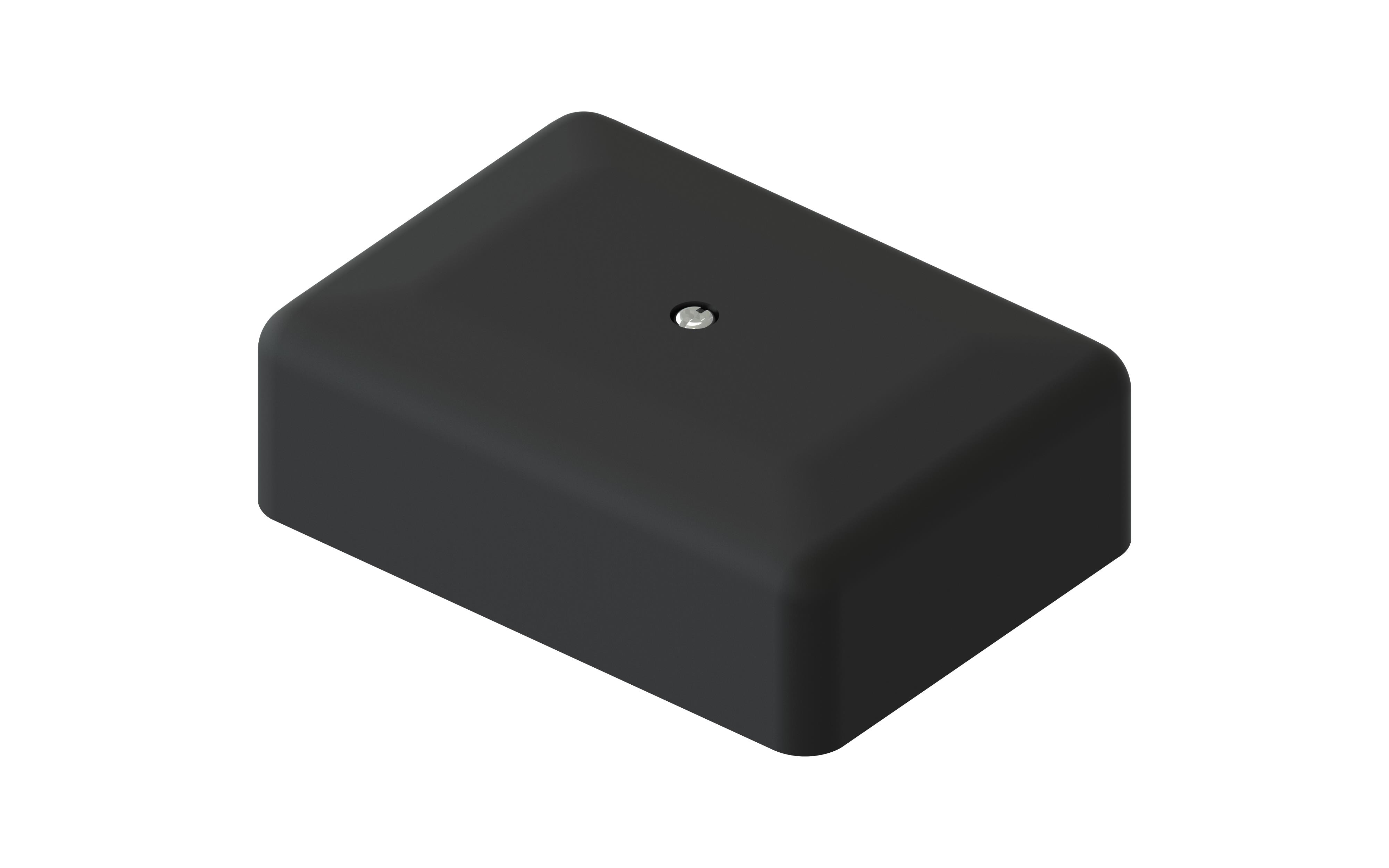 TradeForce - Koblingsboks SORT IP20 2x3 polet klemme 90x65x30 mm Sonepar