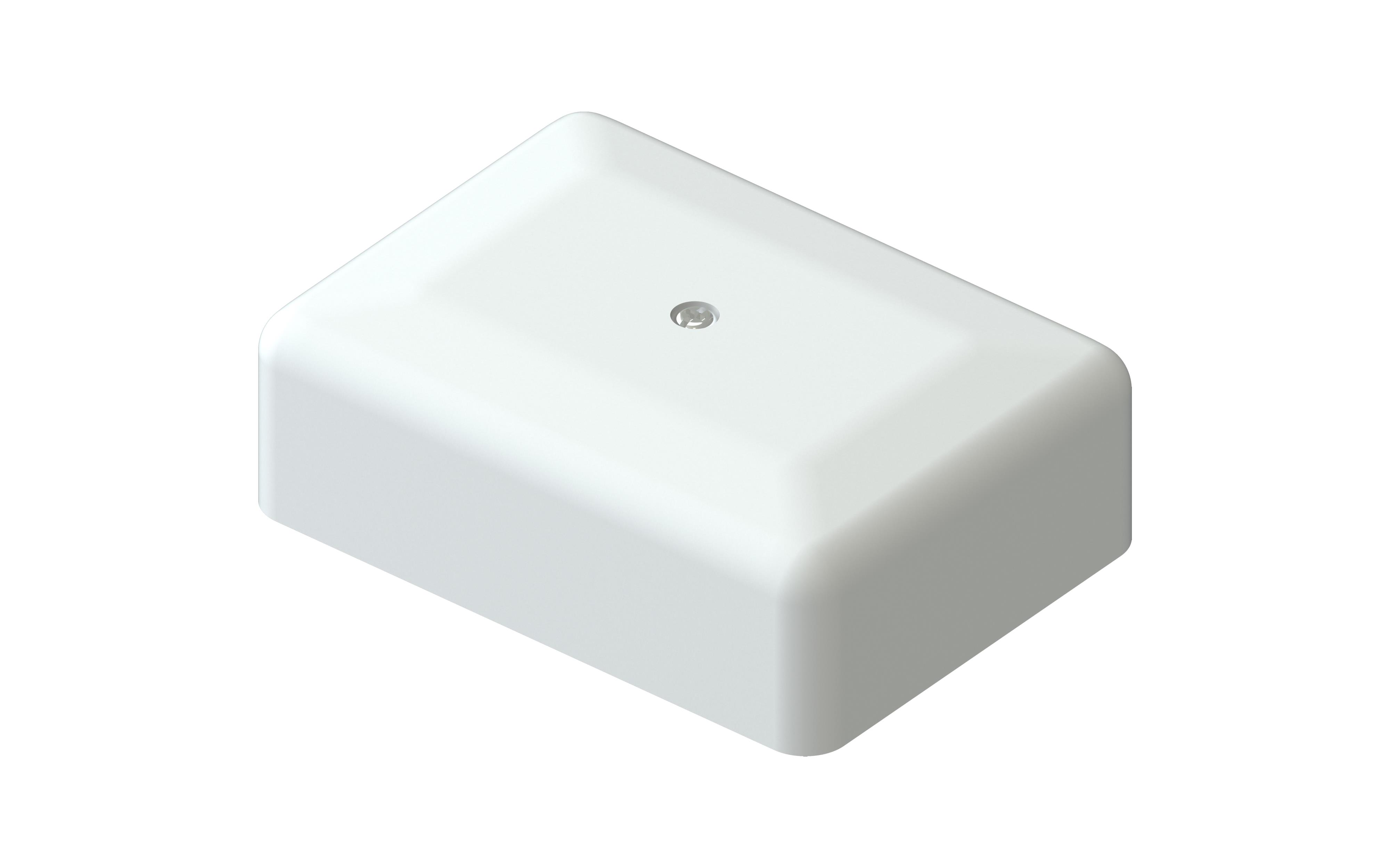 TradeForce - Koblingsboks HVIT IP20 2x3 polet klemme 90x65x30 mm Sonepar