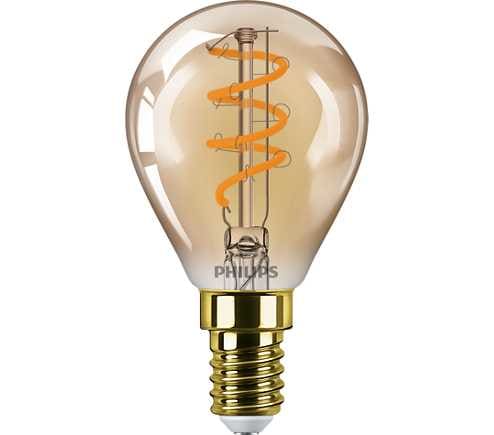 Philips - LED Classic 15W illum E14 GOLD Filament Dimbar 2000Kelvin