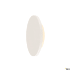 SLV - PLASTRA, veggarmatur, LED, 3000K, rund, hvit gips, Ø 26 cm