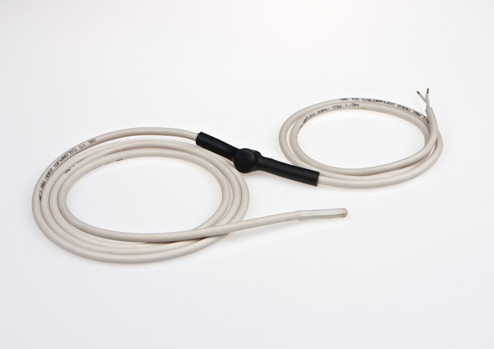 Grøntklima AS - Varmekabel, drensrør, CDL T termostat, 10W/m, 70W/7+1m