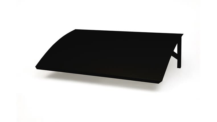 Grøntklima AS - Varmepumpetak, metall Standard Sort, utedel