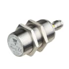 Carlo Gavazzi - Ind giver M30 utførelse rustfritt. PNP NO utgang. Skjermet 15mm føleavstand. M12 pluggtilkobling.