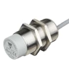 Carlo Gavazzi - Ind giver M30 utførelse rustfritt. PNP NO utgang. Uskjermet 22mm føleavstand. 2m PUR kabel.