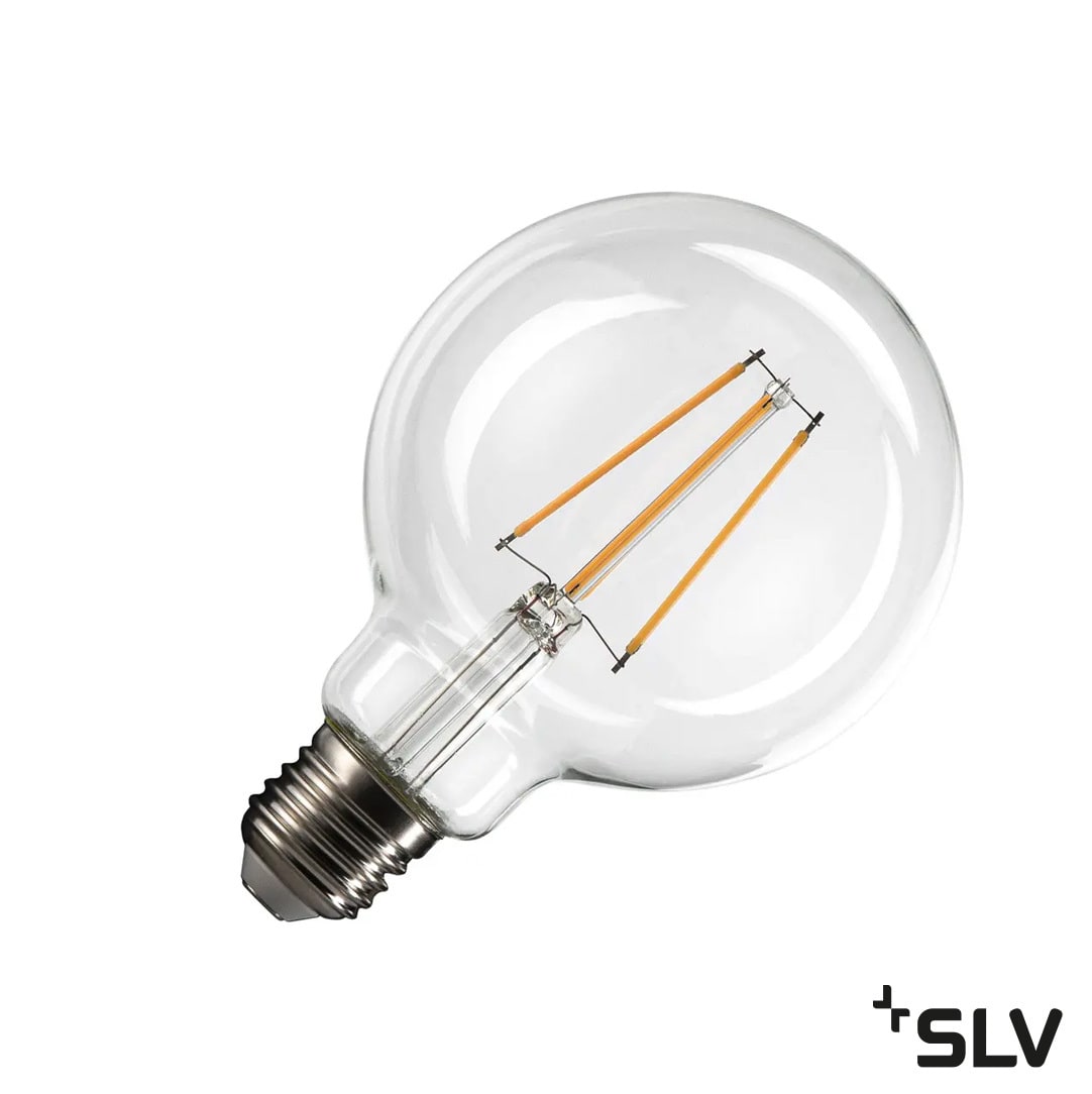 SLV - LED G95 FIL 7,5W/927 D E27 G95 FIL 7,5 LYSKILDE