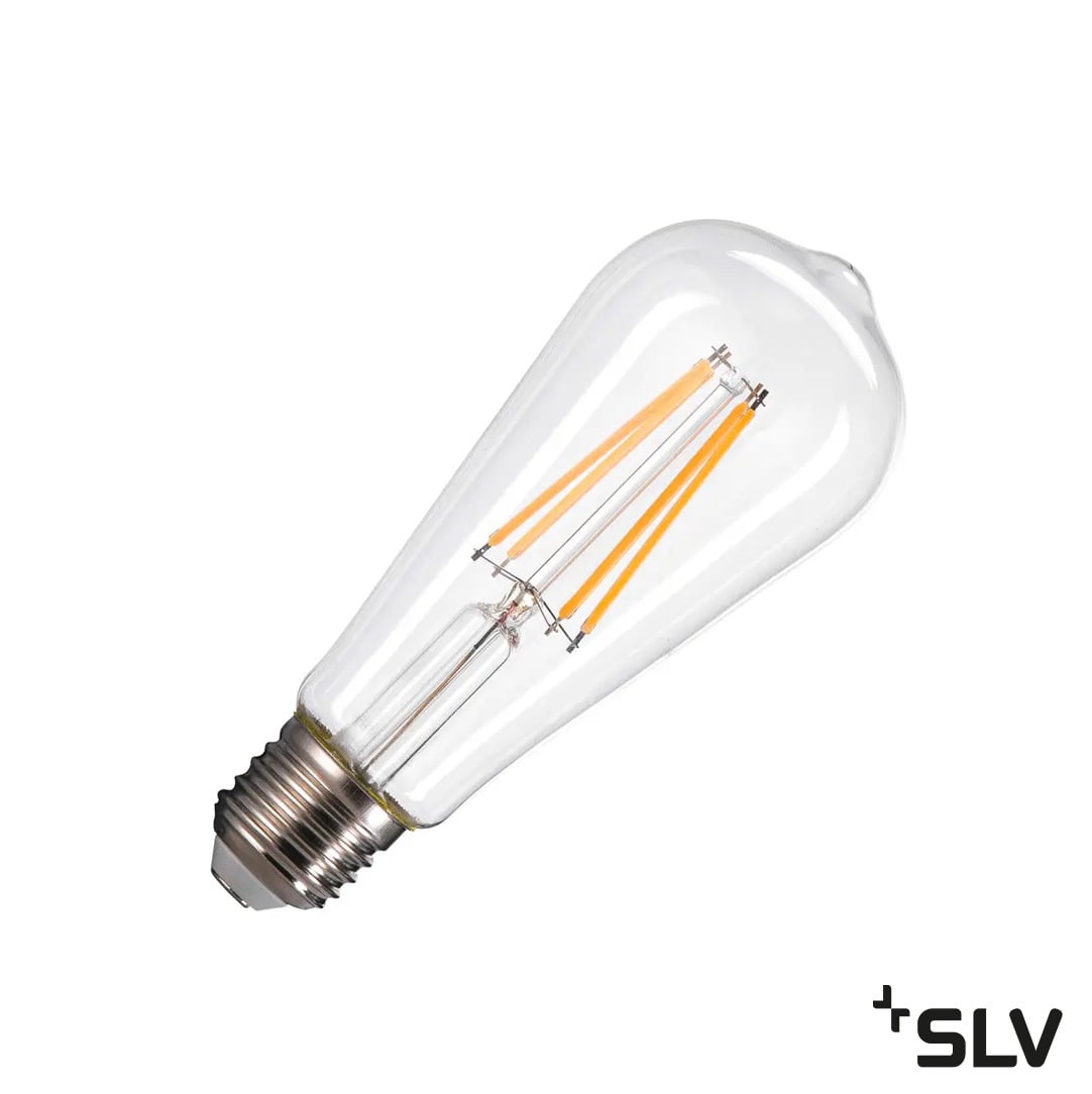 SLV - LED ST64 KL FIL 7,5W/927E27 ST64 KL FIL LYSKILDE