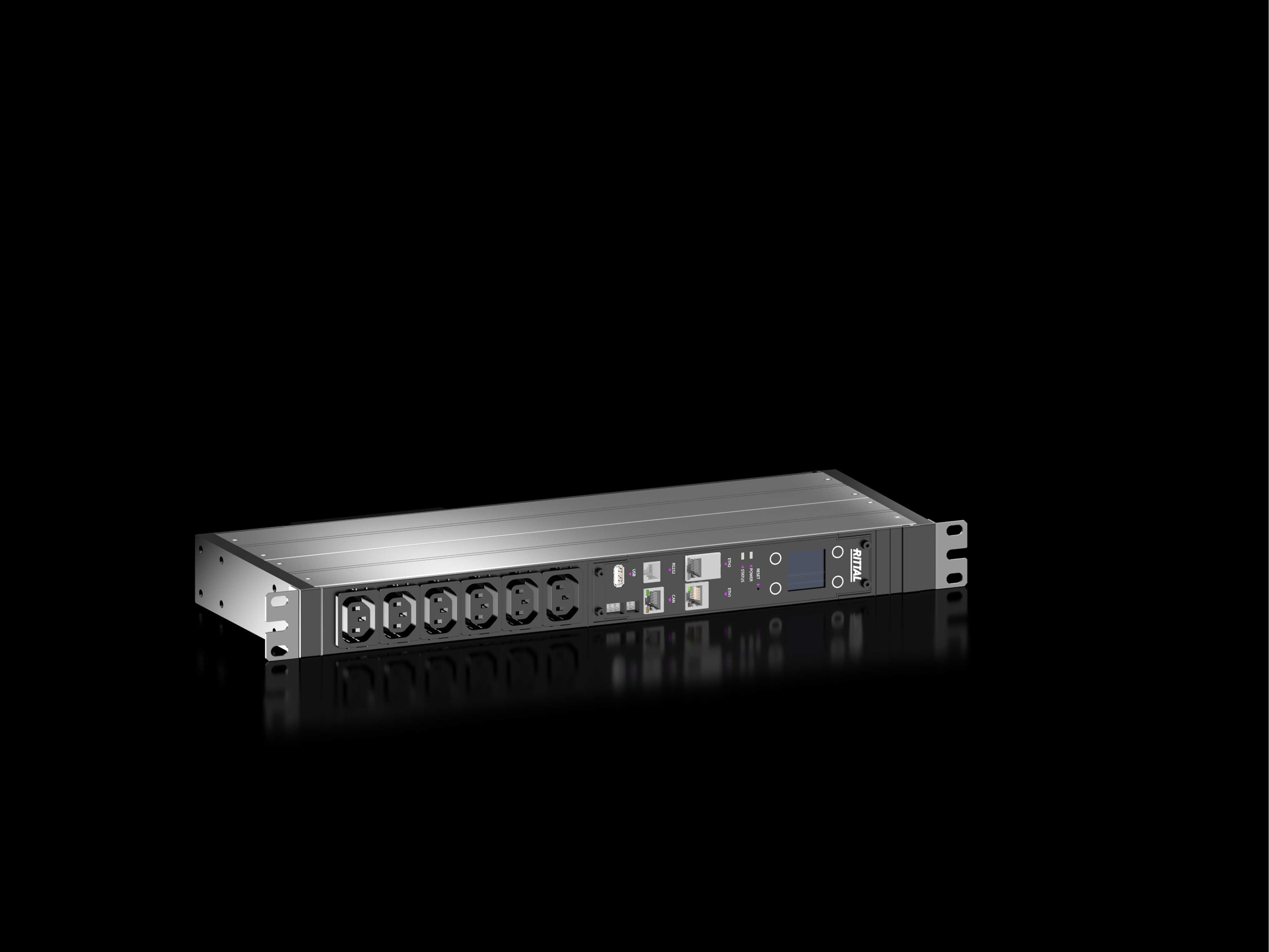 Rittal - High-End IT-rack strømfordeling: Intelligent PDU med energimåling per fase