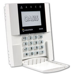 Jablotron - Oasis trådløst tastatur med be røringsfri leser