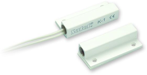 Satel - Utenpåliggende hvit magnetkontakt NC