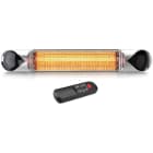 Wimpel AS - Terrassevarmer Hotsun 2000W Børstet Stål IP55 Integrert D