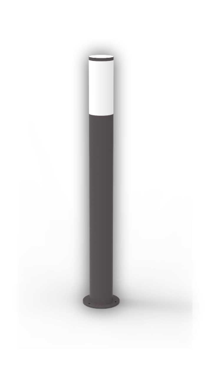 Philips - UTRECHT POST ANTHRACITE 1X20W STK