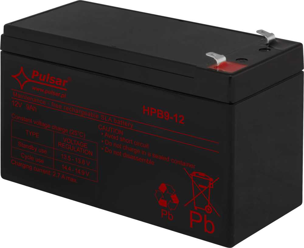 NOBY - Blybatteri, 12V, 9Ah - 5-8 år