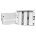 CQR Security Ltd. - Koblingsboks m/skruterminaler 24 terminaler - hvit
