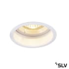 SLV - HORN GU10 HV 25W blower door TRYKKTESTET DOWNLIGHT