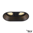 SLV - HORN double QPAR51 sort 25W 2X DOWNLIGHT
