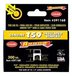 NOBY - Stifter til T59, 6mm, 300stk I solerte