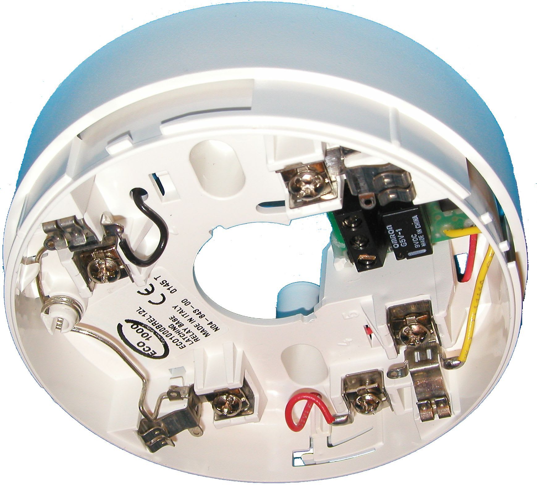 System Sensor - Sokkel 24V m/rele manuell rst.