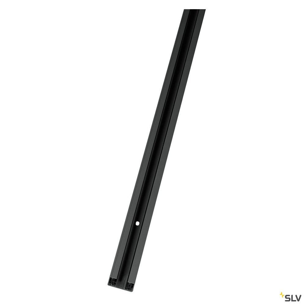 SLV - 1-tenning 230V skinne sort 2 m STRØMSKINNE 1-TENNING
