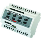Satel - Sone og relemodul for DIN 8 soner, 8 releer (230Vac,16A)