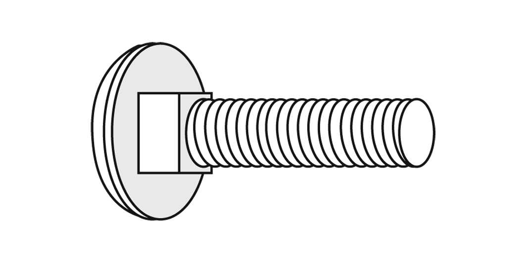 Øglænd system - Låseskruer S-M LS-M6x25 A4